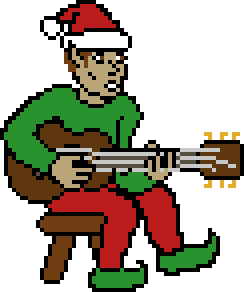 a crooning elf