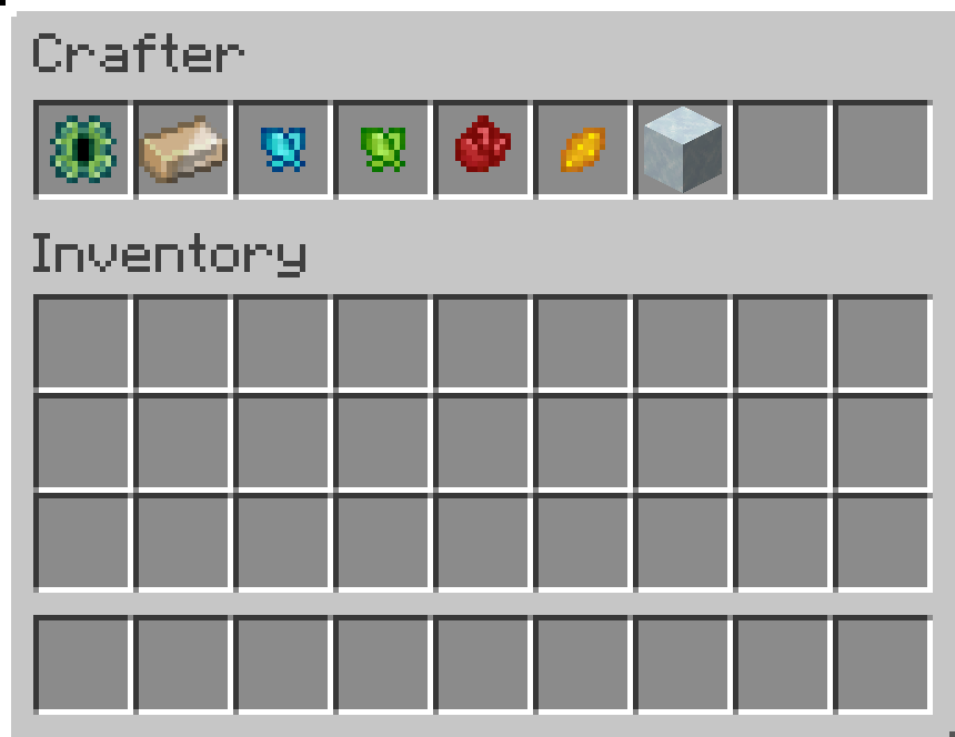 Refined Storage Crafter Interface