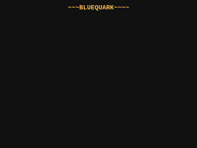 Screenshot of ~bluequark