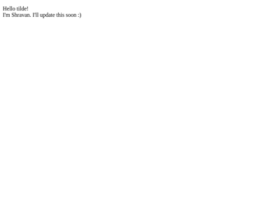 Screenshot of ~comet