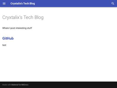 Screenshot of ~cryxtalix