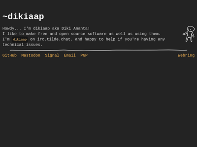 Screenshot of ~dikiaap