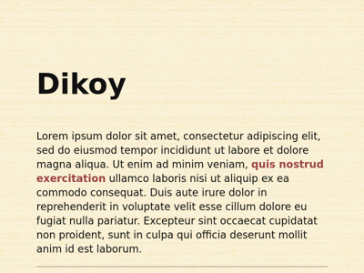 Screenshot of ~dikoy