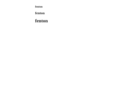 Screenshot of ~fenton