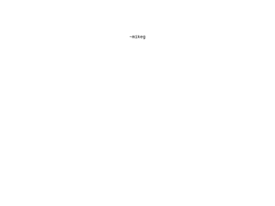 Screenshot of ~mikeg
