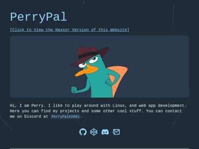 Screenshot of ~perrypal