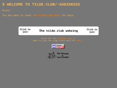 Screenshot of ~sadikkuzu