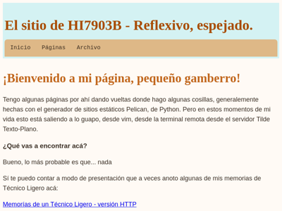 Screenshot of ~tajamardo