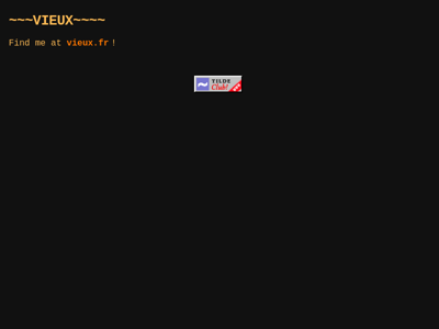 Screenshot of ~vieux