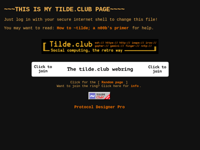 Screenshot of ~x01u8