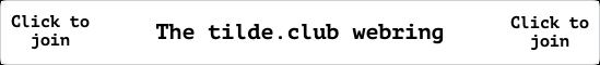 tilde.club webring banner