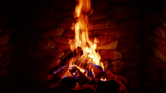 (Imagine a warm fireplace.)