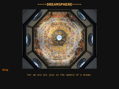 Screenshot of ~dreamsphere