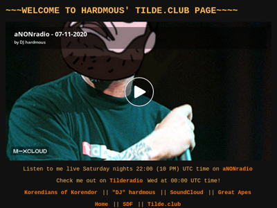 Screenshot of ~hardmous