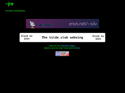 Screenshot of ~jre