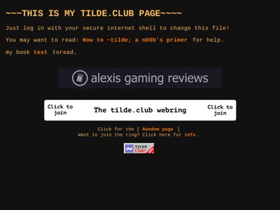 Screenshot of ~kuimus