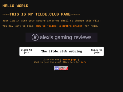 Screenshot of ~lzccr