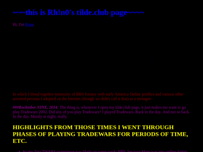Screenshot of ~rhino
